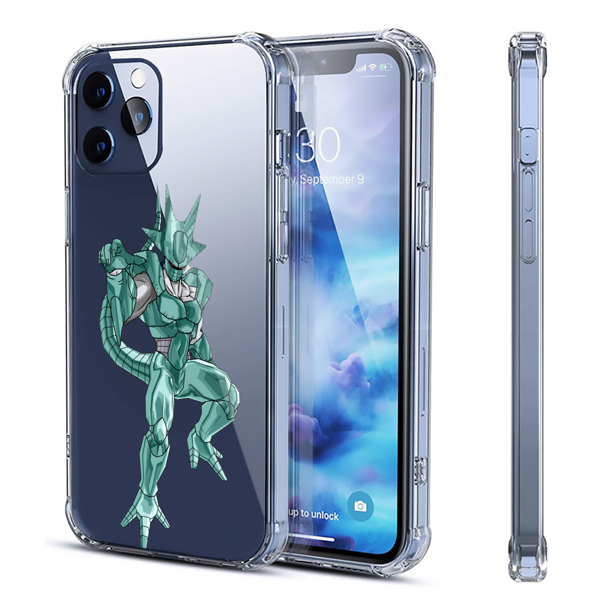 （画像用） ドラゴンボール DRAGON BALL 【iPhone 12シリーズ対応】透明スマホケース（クリアソフトケース）